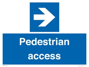 Pedestrian access